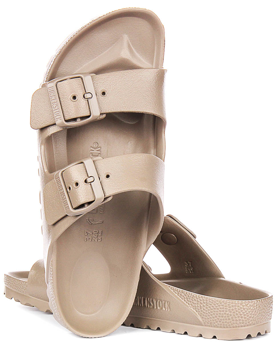 Birkenstock Arizona Eva In Taupe For Unisex