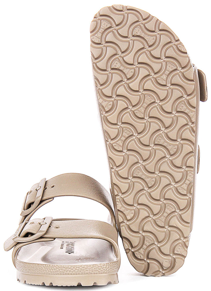 Birkenstock Arizona Eva In Taupe For Unisex