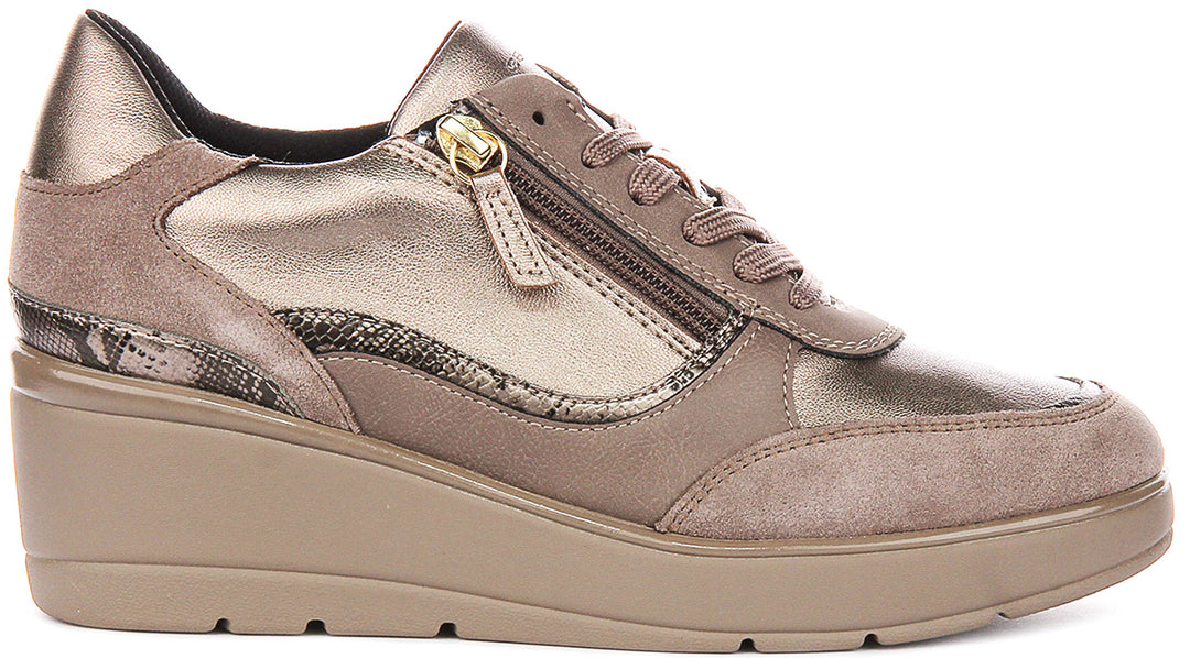 Geox D Ilde A In Taupe For Women