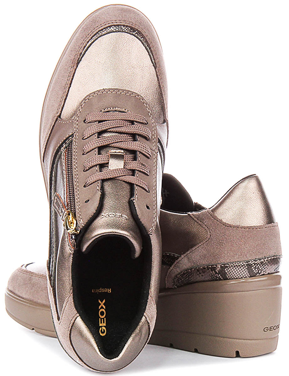 Geox D Ilde A In Taupe For Women
