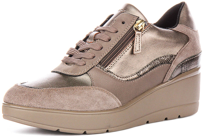 Geox D Ilde A In Taupe For Women
