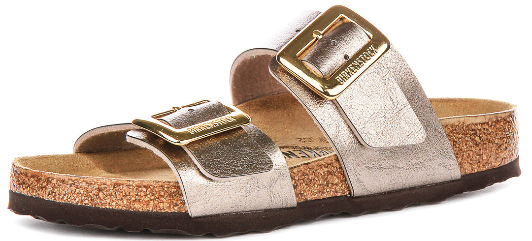 Birkenstock Sydney Cushion In Taupe For Women