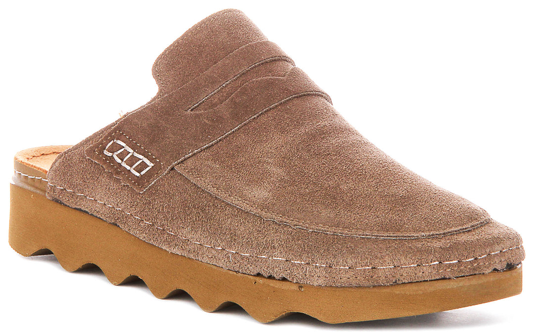Justinreess England Gia In Taupe For Women