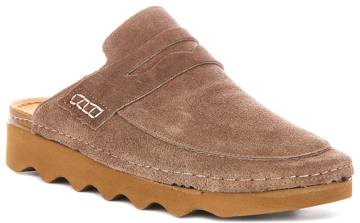 Justinreess England Gia In Taupe For Women
