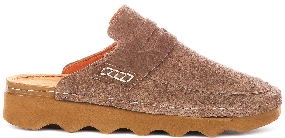 Justinreess England Gia In Taupe For Women