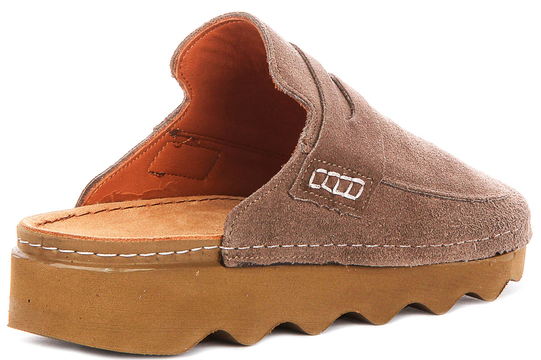 Justinreess England Gia In Taupe For Women