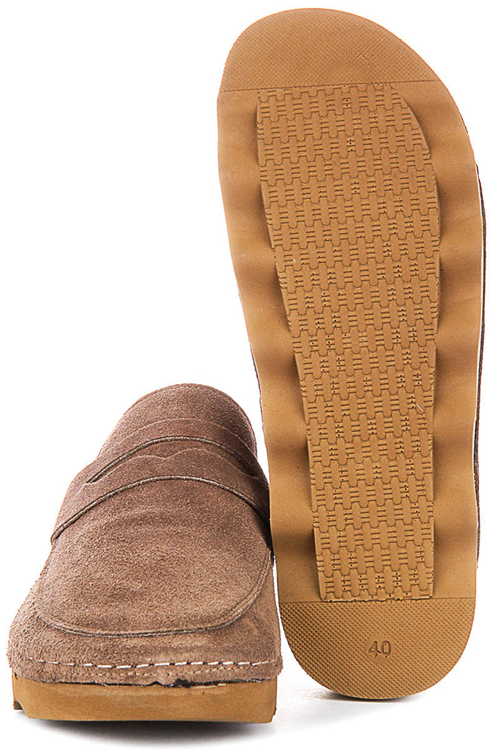 Justinreess England Gia In Taupe For Women
