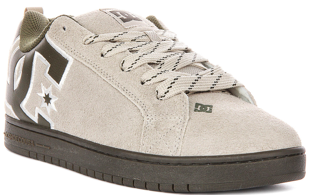 Dc Shoes Court Graffik In Taupe For Men