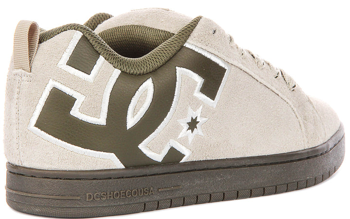 Dc Shoes Court Graffik In Taupe For Men