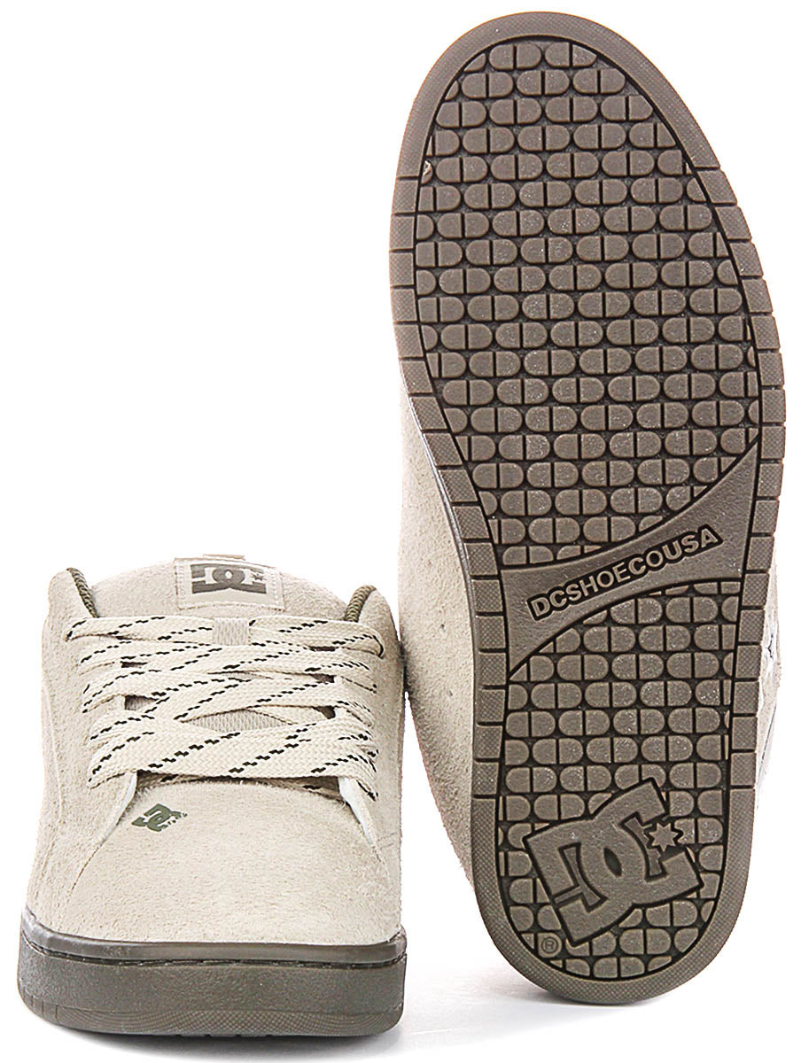 Dc Shoes Court Graffik In Taupe For Men