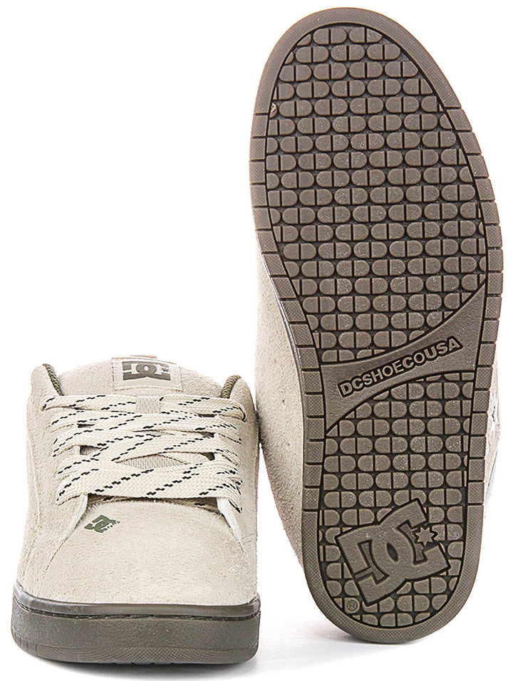 Dc Shoes Court Graffik In Taupe For Men