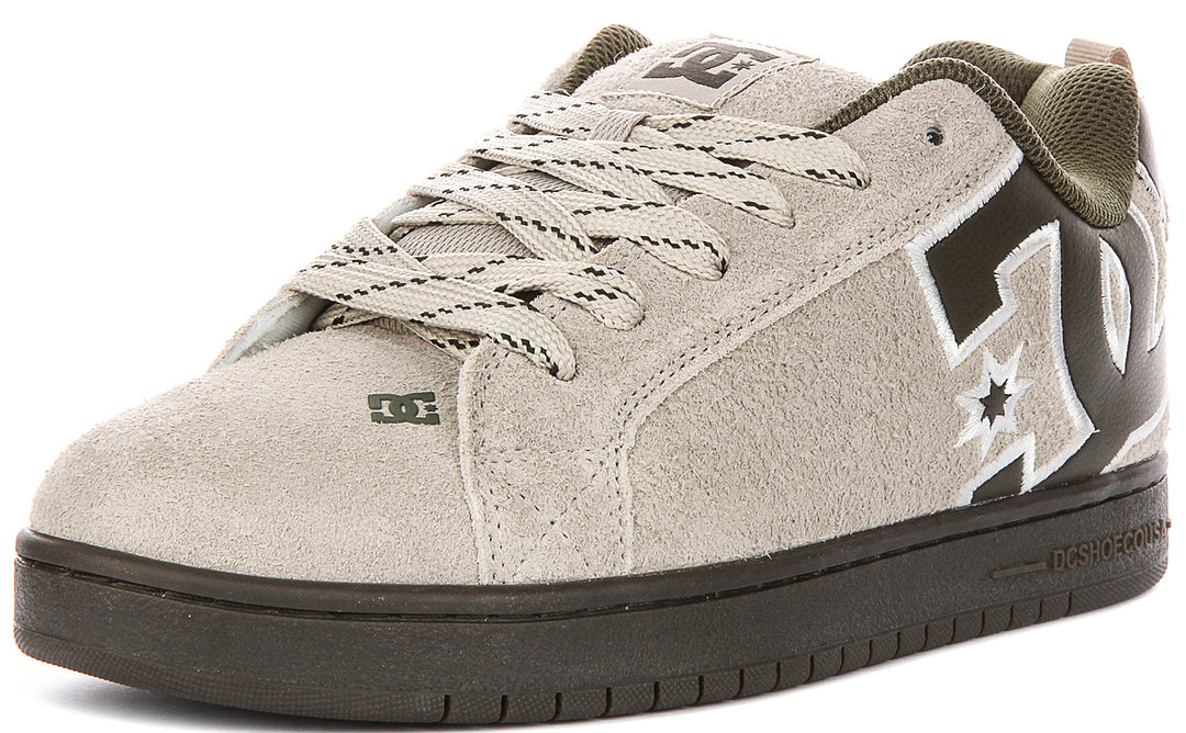 Dc Shoes Court Graffik In Taupe For Men