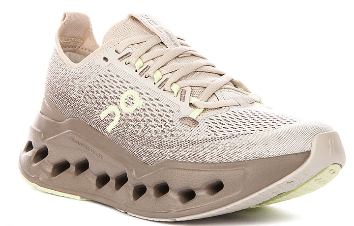 On Running Cloudsurfer Max In Taupe For Women