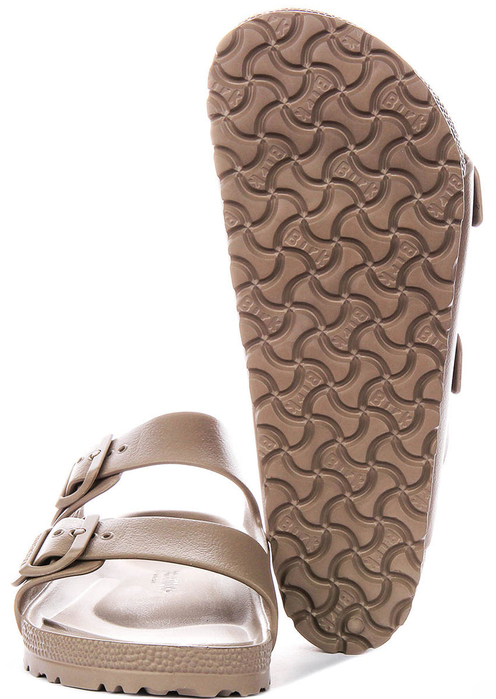 Birkenstock Arizona Eva In Taupe For Unisex