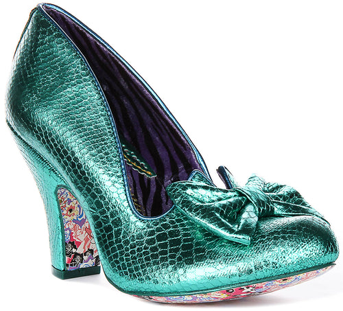 Irregular Choice Just In Time In Teal For Women