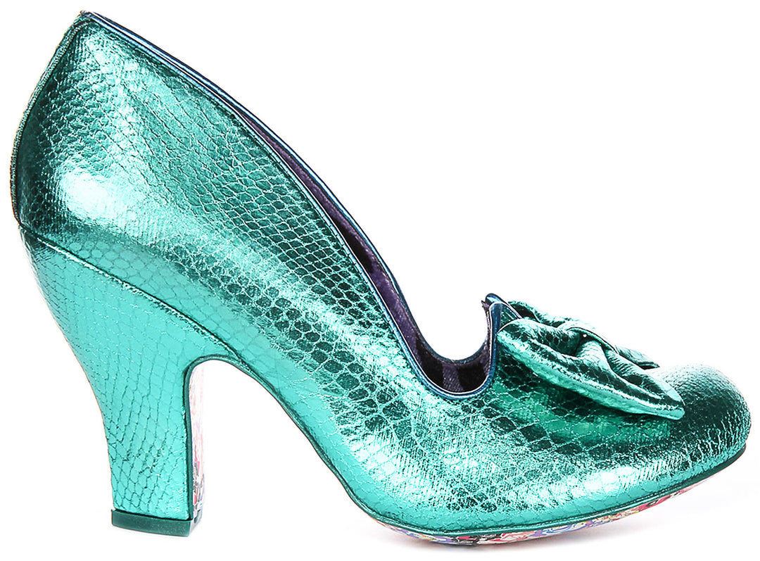 Irregular Choice Just In Time In Teal For Women