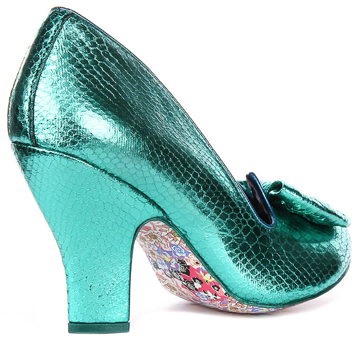 Irregular Choice Just In Time In Teal For Women