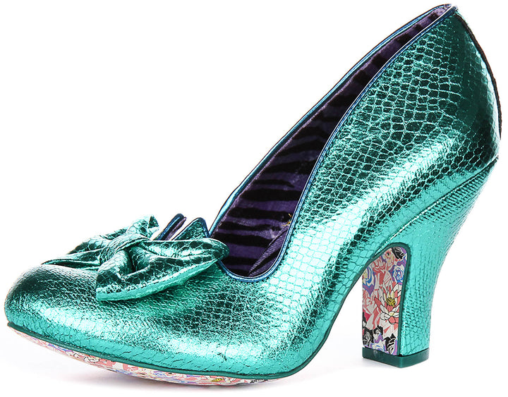 Irregular Choice Just In Time In Teal For Women