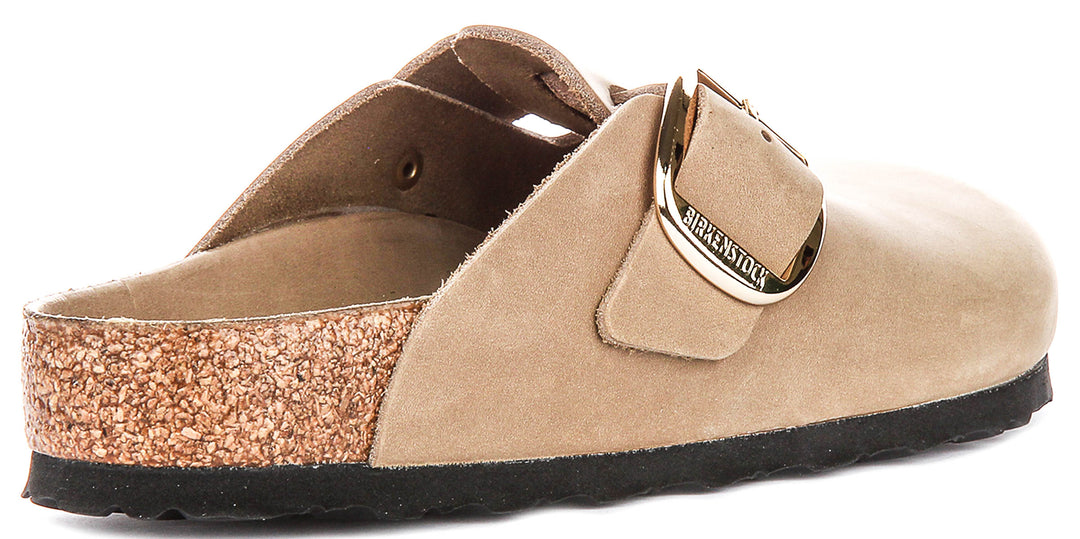 Birkenstock Boston Big Buckle In Tobacco | Regular Fit