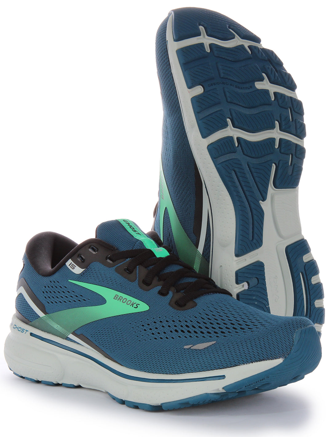 Brooks Ghost 15 In Turquoise For Men