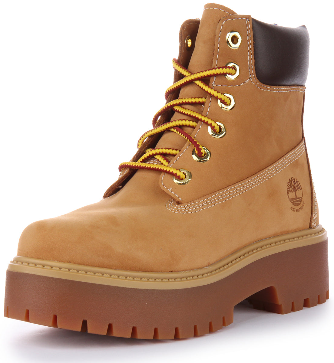 Timberland A5RJD 6 inch Platform In Wheat For Women | Platforms