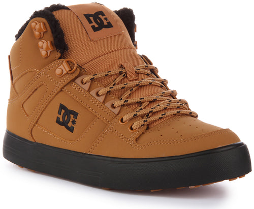 Dc Shoes Pure Hightop WC In Wheat For Men