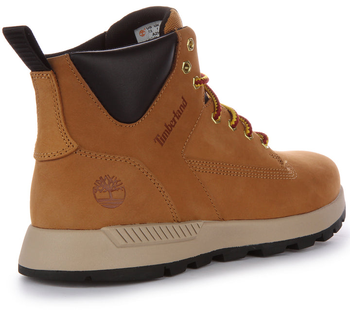 Timberland Kill gton Trekker Herren Schnürung Leder Chukka Stiefel Weizen