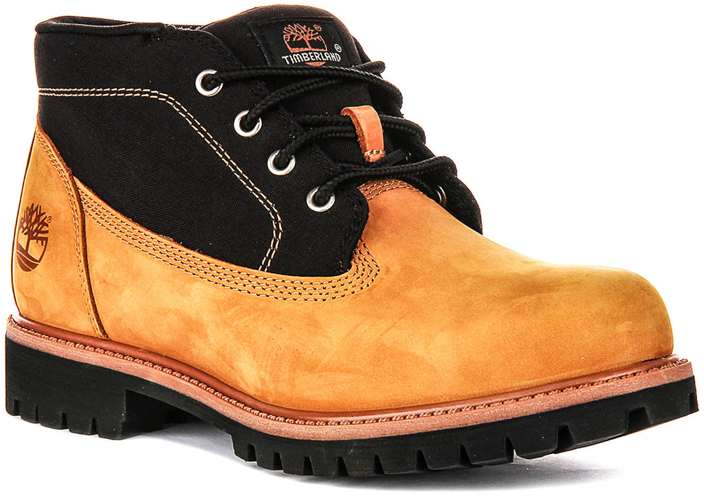 Timberland Men\'s Wheat Tan Nubuck Leather Classic Ankle Chukka Boots Size 9 TIMBERLAND 6 main image 2