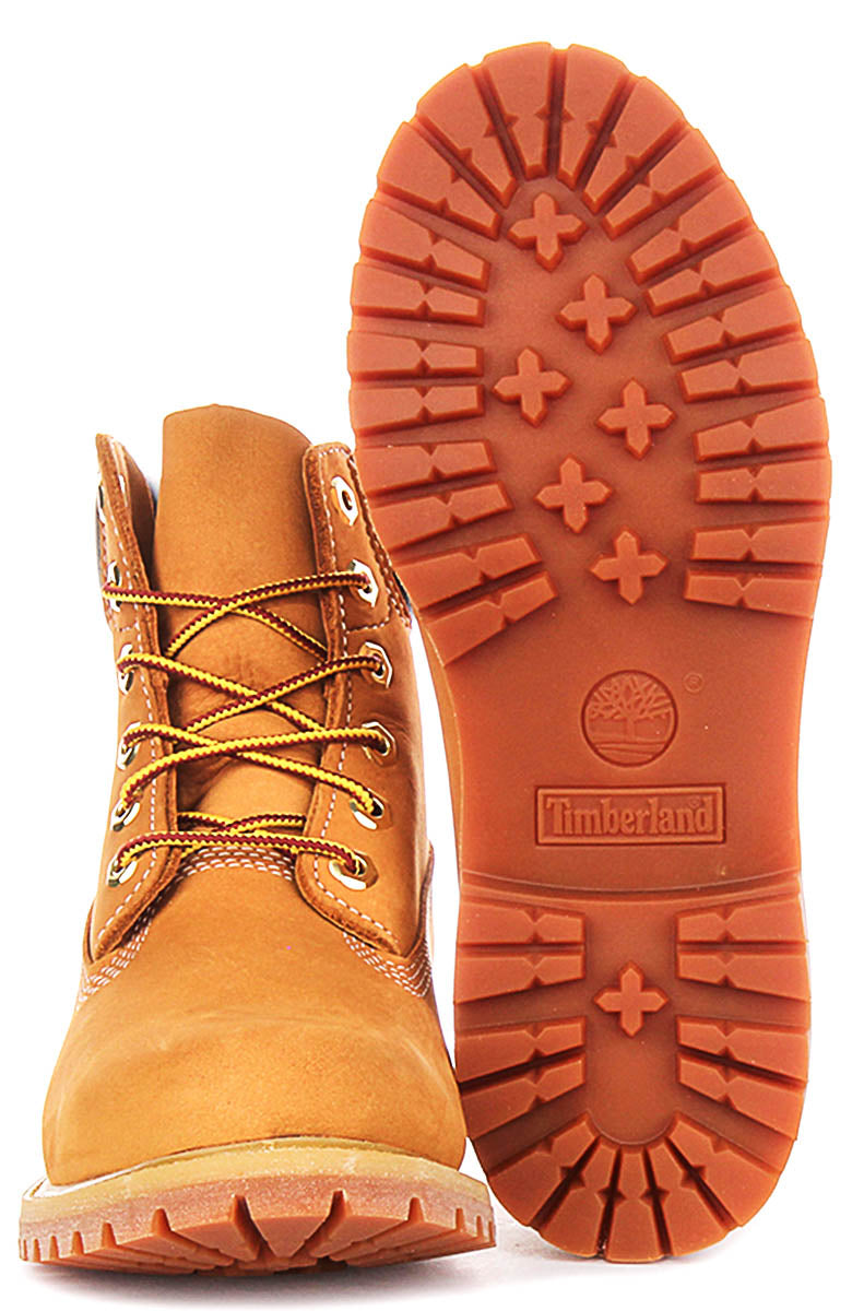 Timberland 6 inch 110361 In Wheat For Women