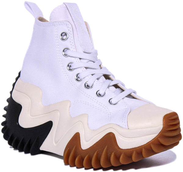 Converse 171546C Run Star Motion Hi In White | Converse Run Star