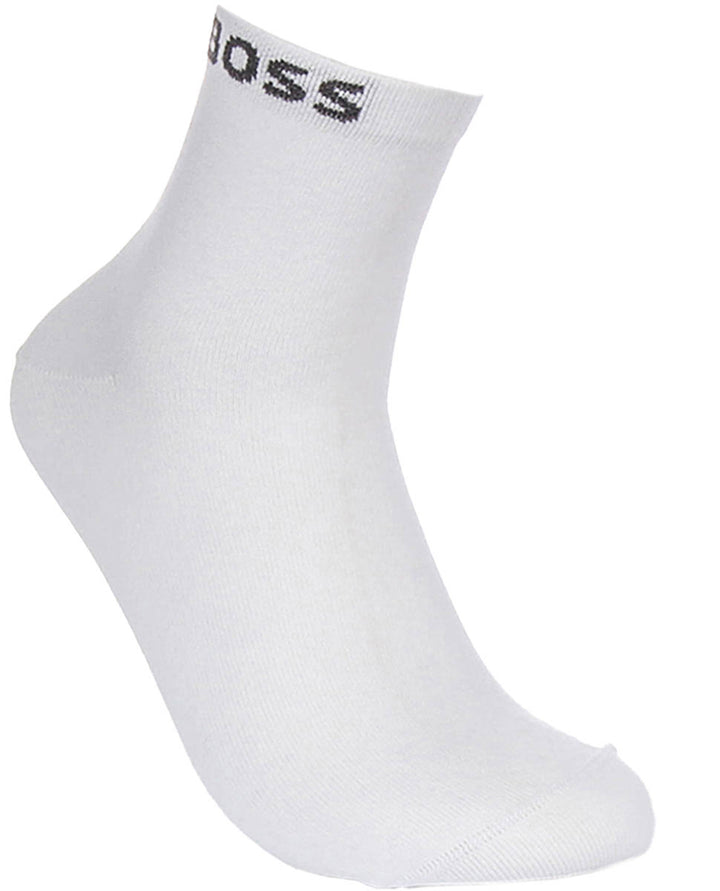 Boss 2P Shoe Sock In White For Men