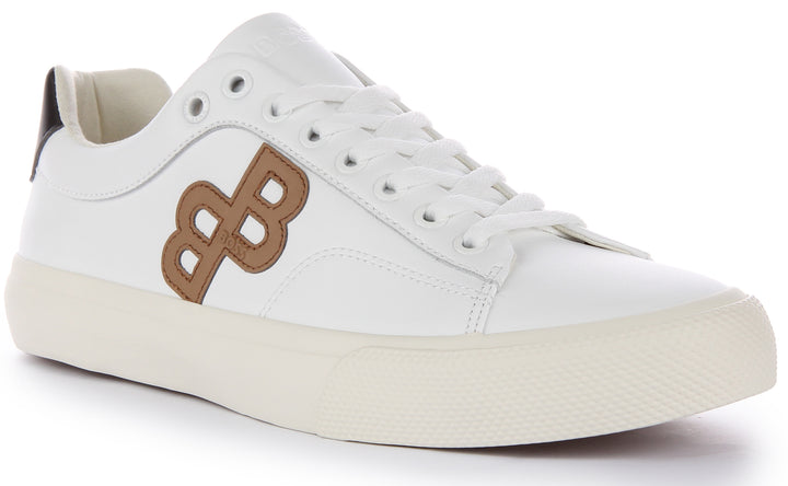 Boss Aiden Tennis Flbb In White For Men