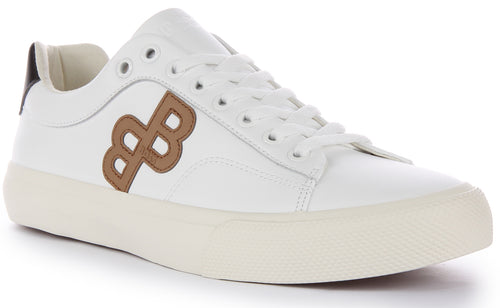 Boss Aiden Tennis Flbb In White For Men