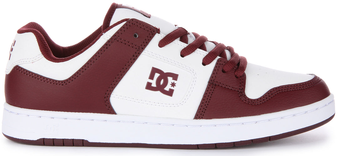 DC Shoes Manteca 4 SN Zapatillas de deporte sintéticas con cordones para en blanco