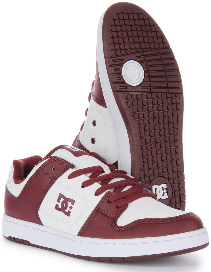 DC Shoes Manteca 4 SN Zapatillas de deporte sintéticas con cordones para en blanco