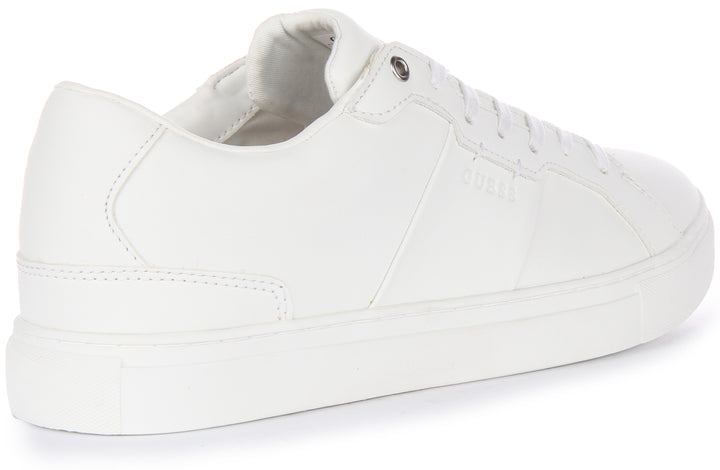 Guess Todi 4G Trainers In White For Men