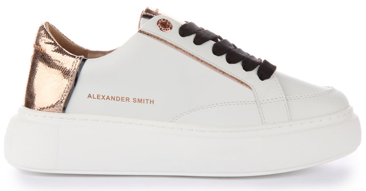 Alexander Smith Trainers In White For Women