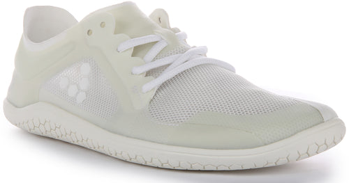 Vivobarefoot Primus Lite III Zapatillas con cordones resistentes a los pinchazos para mujer en blanco 