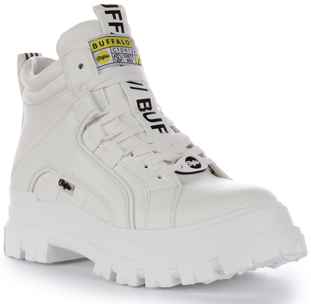 Buffalo Aspha Nc Mid In White For Men