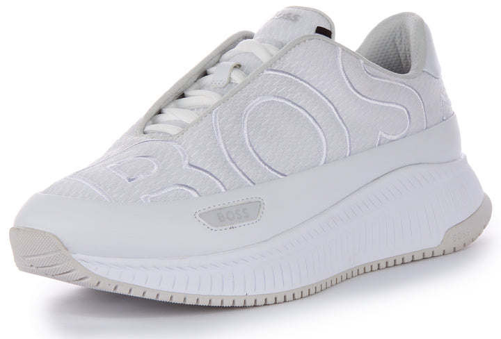 Boss Titanium Evo Runn In White For Men