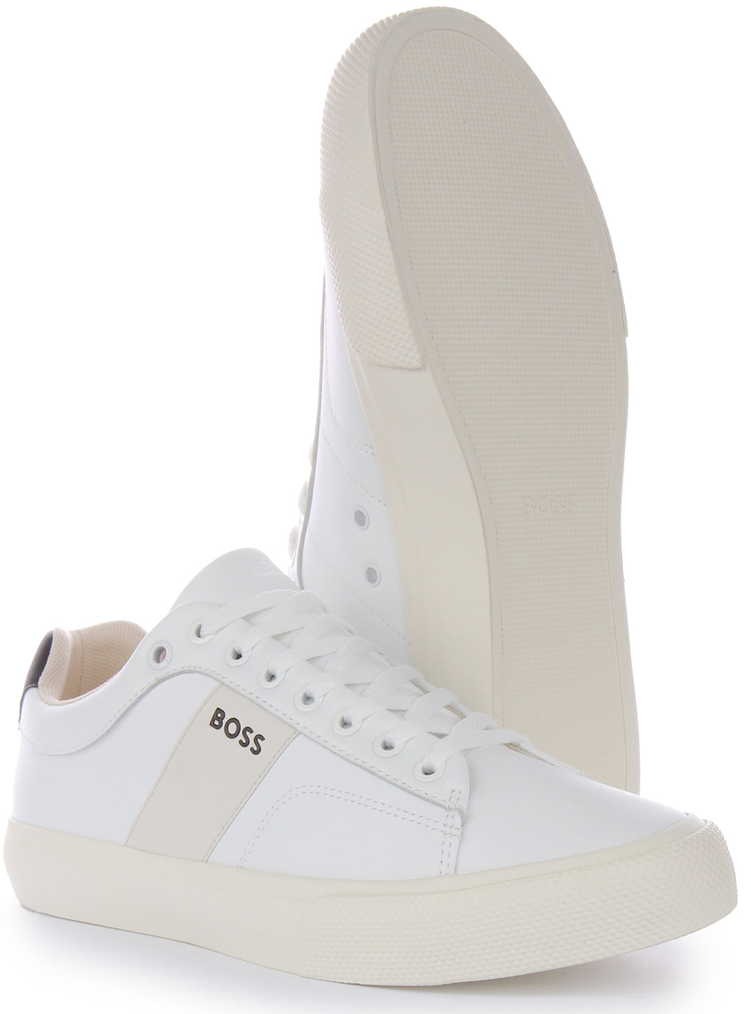 Boss Aiden Tennis Flrb In White For Men