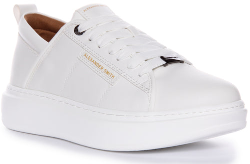 Alexander Smith Trainers In White For Men