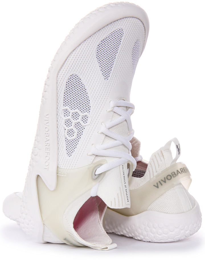 Zapatillas Vivobarefoot Motus Strength para mujer en blanco