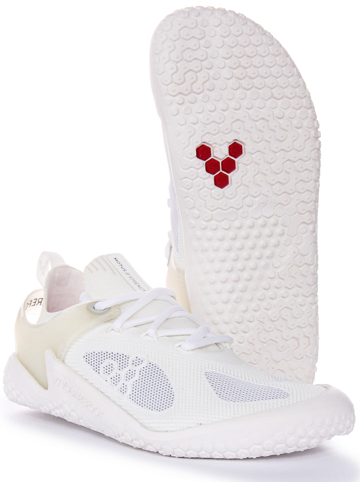Zapatillas Vivobarefoot Motus Strength para mujer en blanco