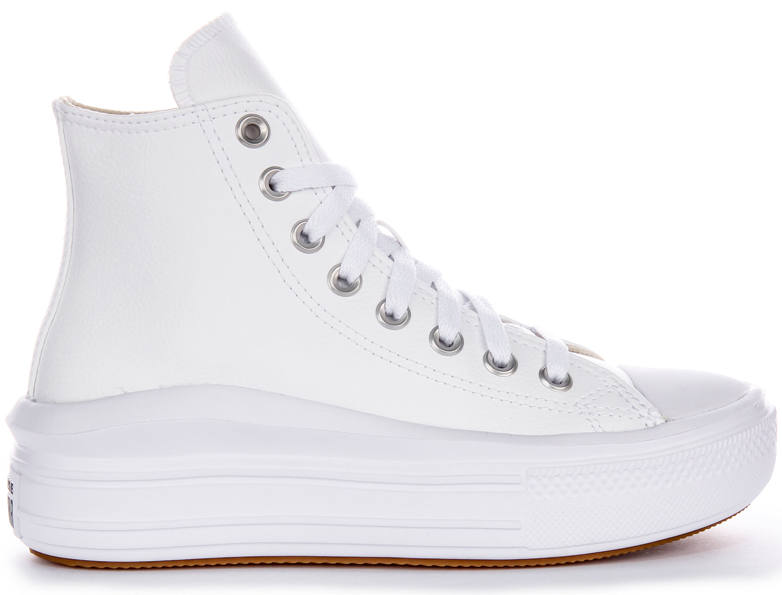 Platform white leather converse deals