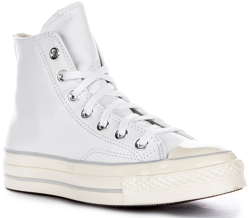 Converse Chuck 70s High A07201C In White Leather