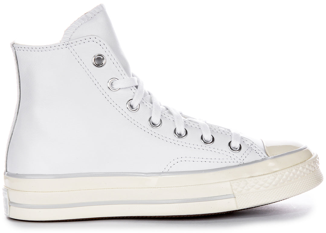 Converse Chuck 70s High A07201C In White Leather