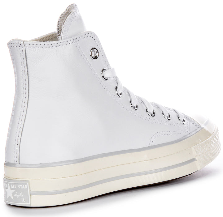 Converse Chuck 70s High A07201C In White Leather