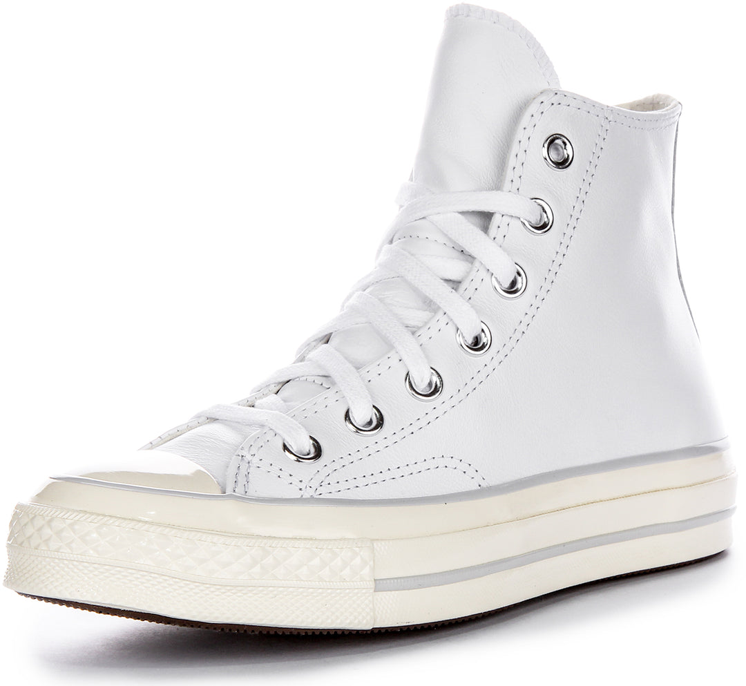 Converse Chuck 70s High A07201C In White Leather