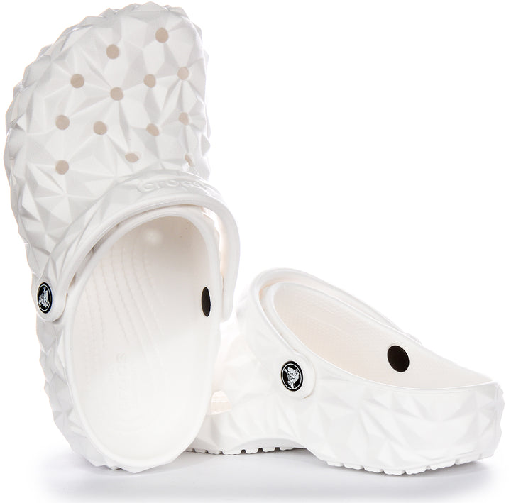 Crocs Classic Geometric Sandal In White